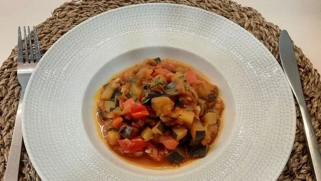 Receita de Ratatouille empratamento