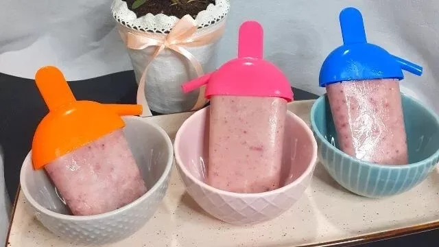 Receita Caseira de Gelados de Frutos Vermelhos