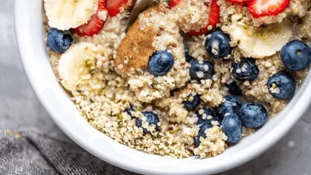 receita de quinoa para o pequeno almoço