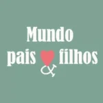 Logotipo mundo pais e filhos