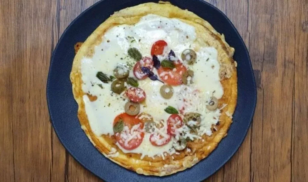 Receita de Pizza de Tapioca na Frigideira