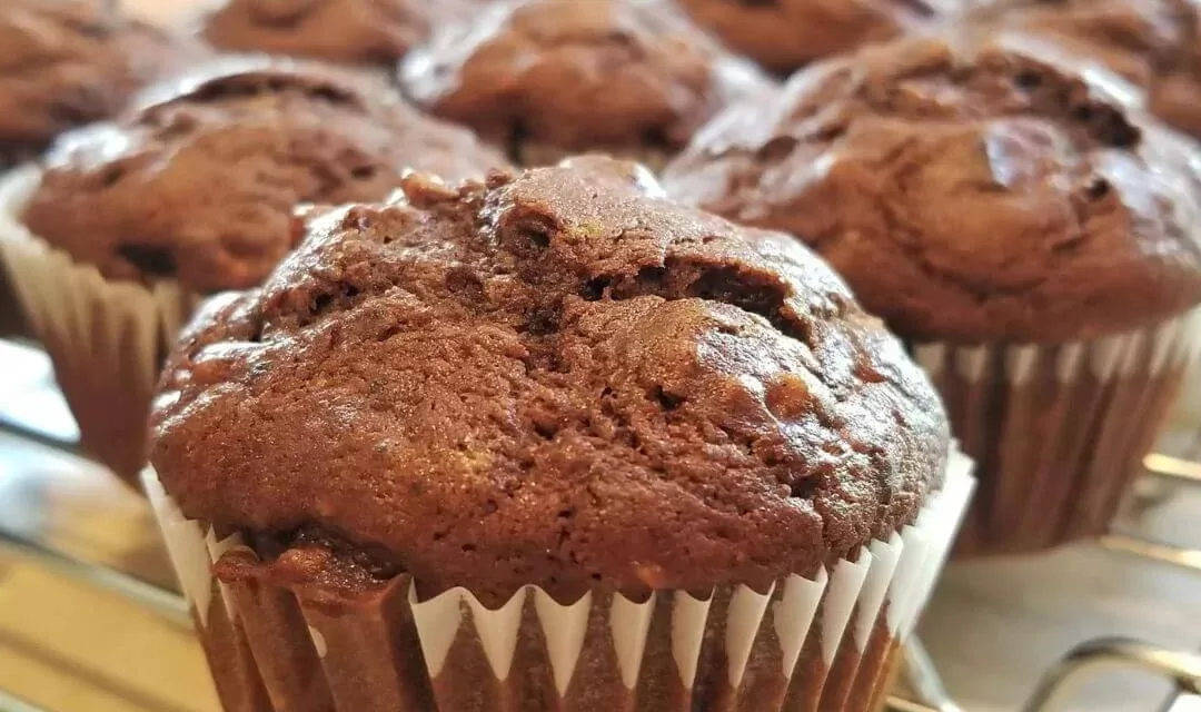 Muffin de Chocolate Fit