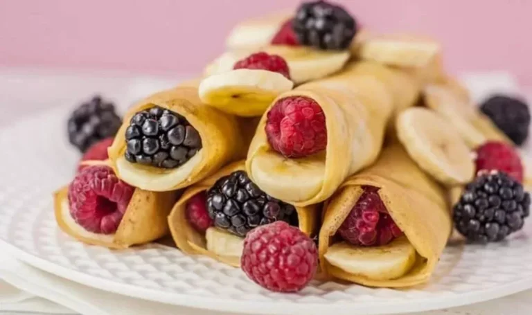 Receita de crepes saudáveis