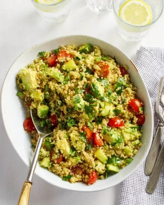 Salada de Quinoa Receita