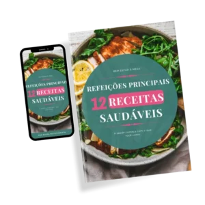 Capa Ebook de Receitas de Refeição Principal