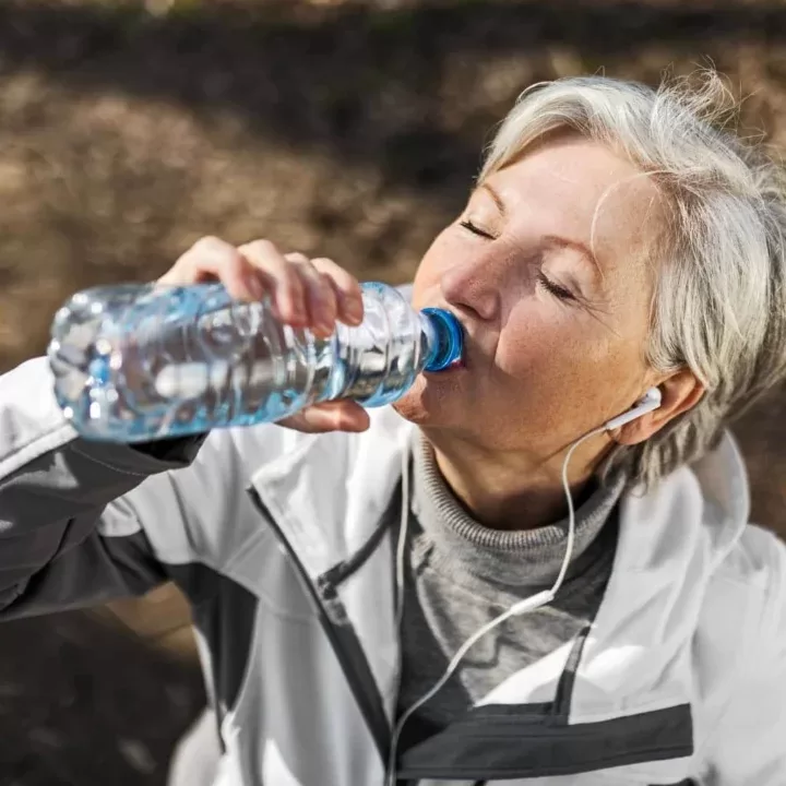 Uma boa Hidratação ajuda na perda de peso na Menopausa