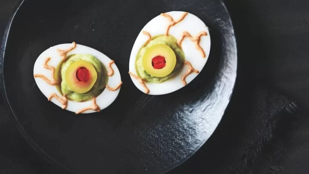 Receita de Olhos de Guacamole