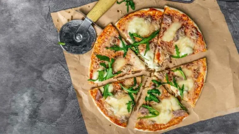 Pizza de massa de aveia