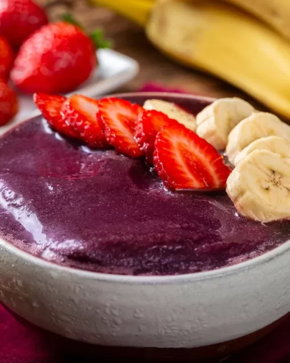 Receita de Mousse de Açai