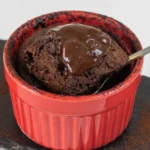 fondant de chocolate sobremesas saudáveis